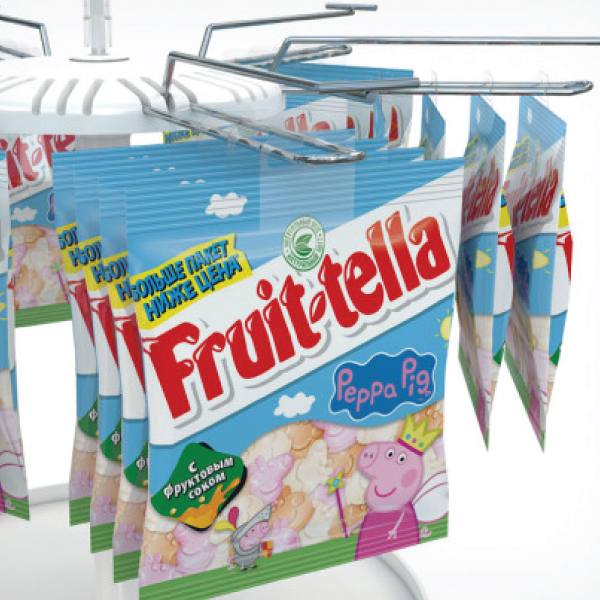 Nalepnice (nosači) za kačenje proizvoda na parazit trake